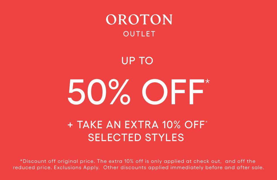 Oroton Outlet | Up to 50% off* + take an extra 10% off* selected styles