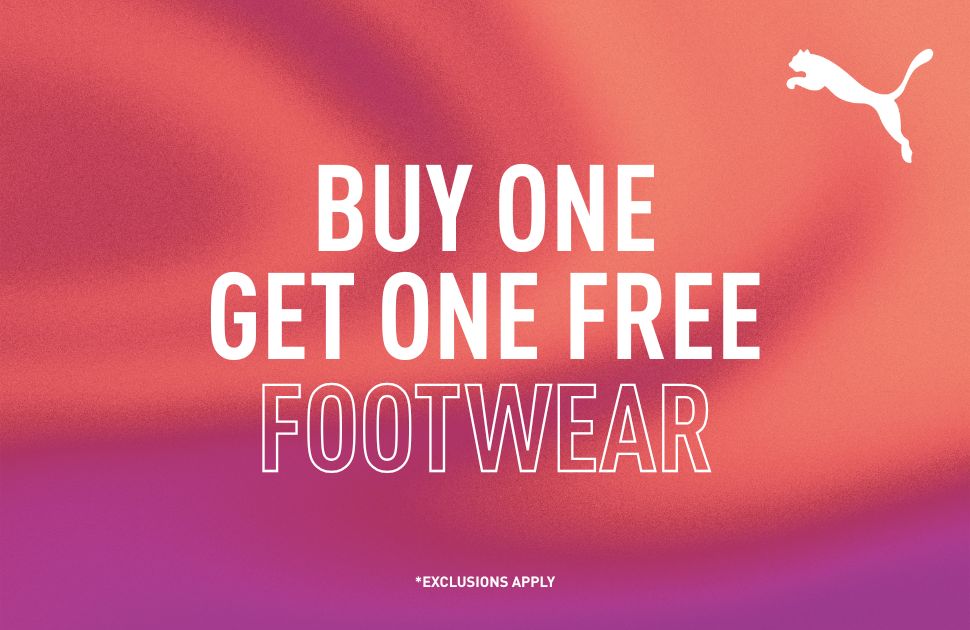 Puma Buy 1 Get 1 Free on Footwear