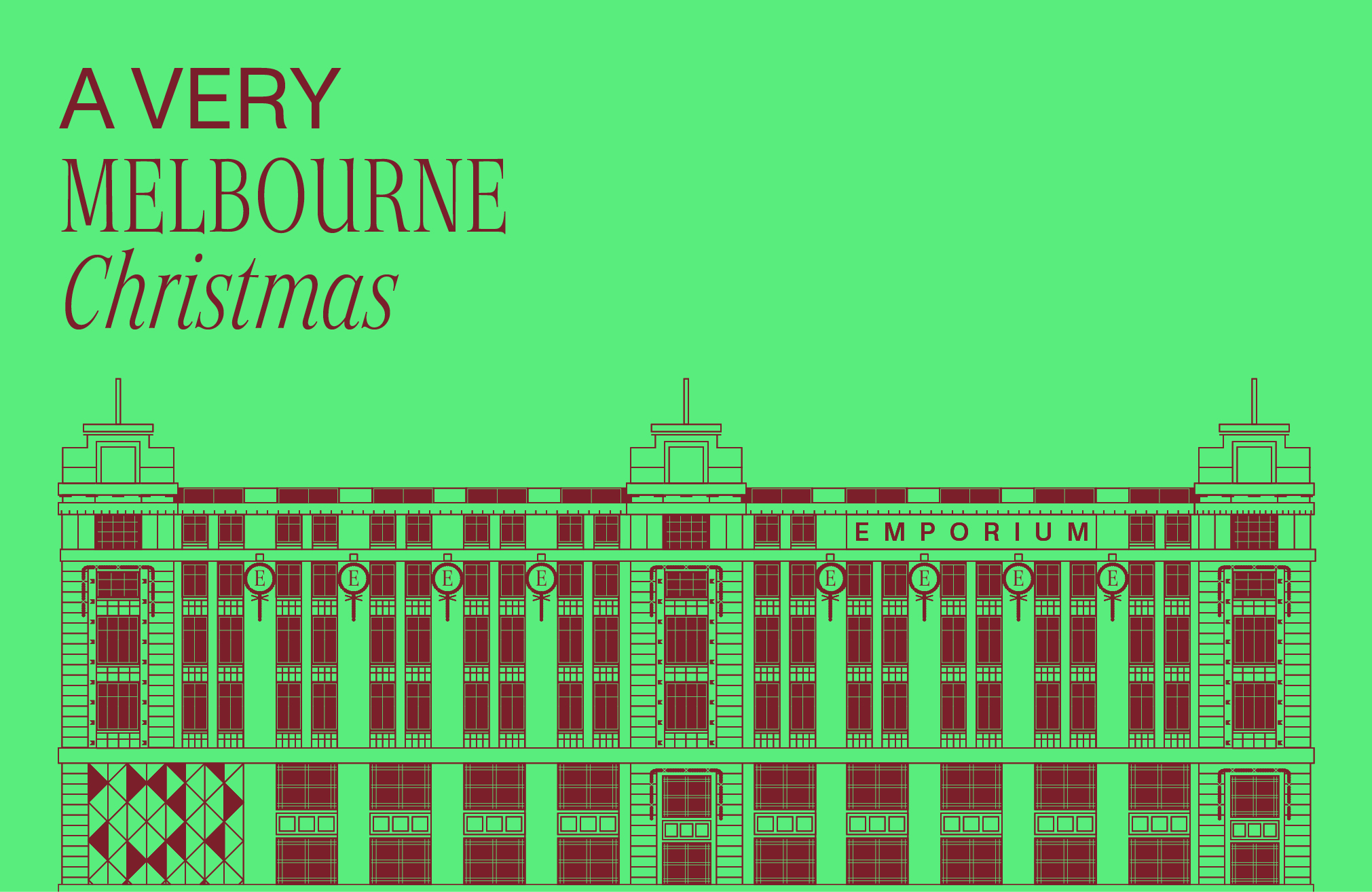 A very melbourne christmas