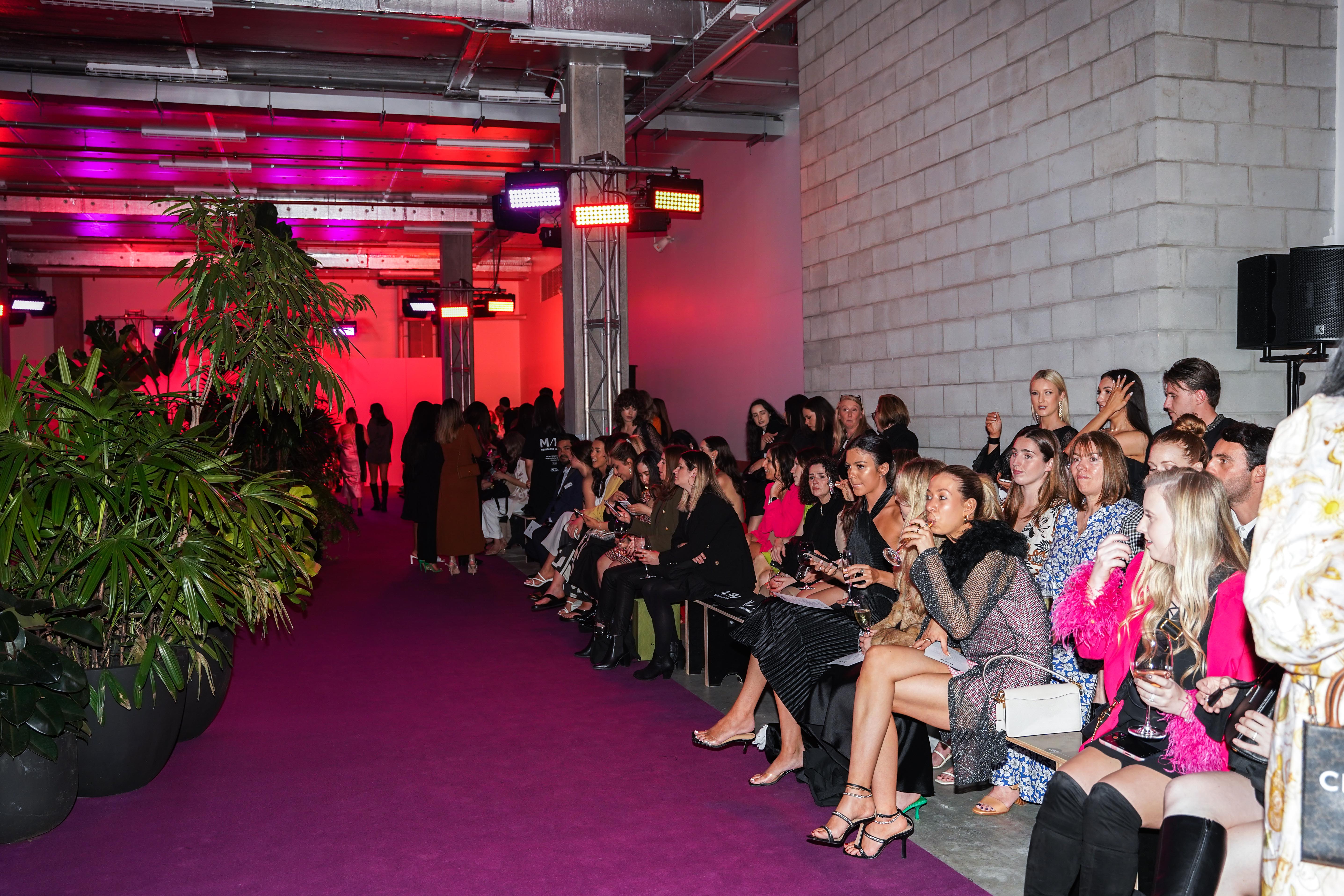 EM runway crowd