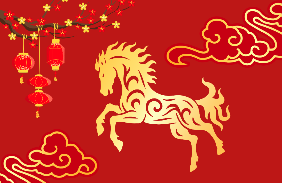 Orange Cube | Celebrate The Year Of The Horse