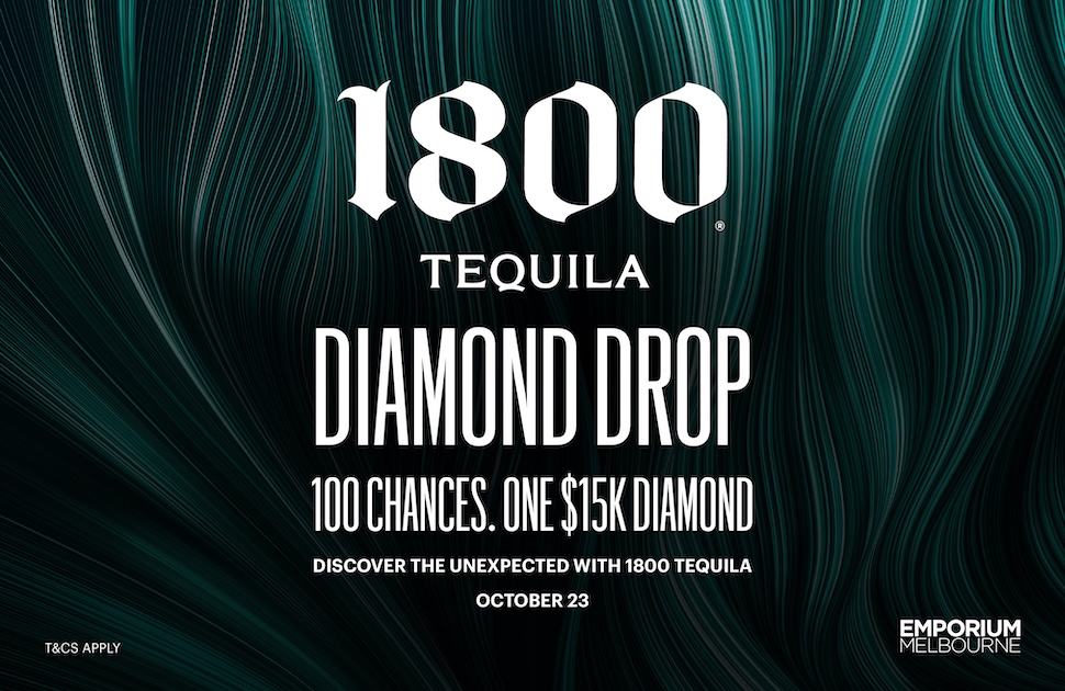 The 1800 Tequila Diamond Drop