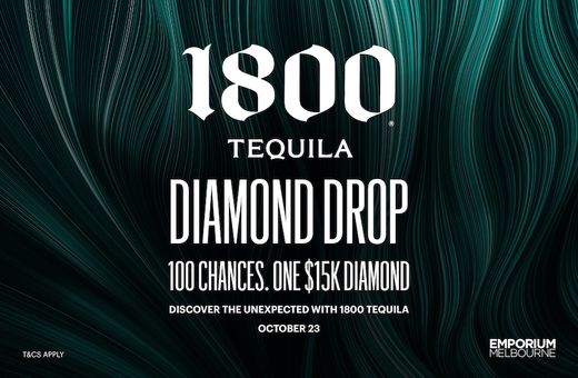 The 1800 Tequila Diamond Drop