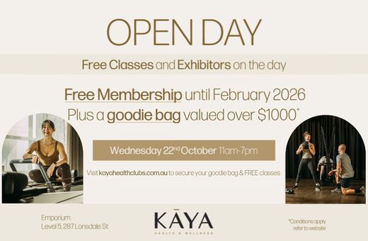 Kaya Health Clubs Open Day