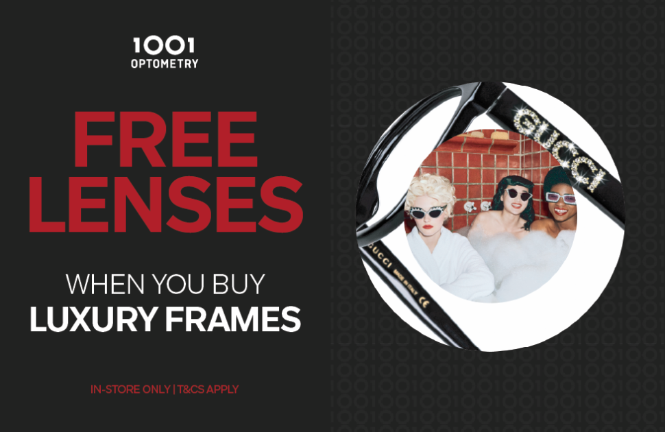 1001 Optometry Free Lenses With Luxury Frames