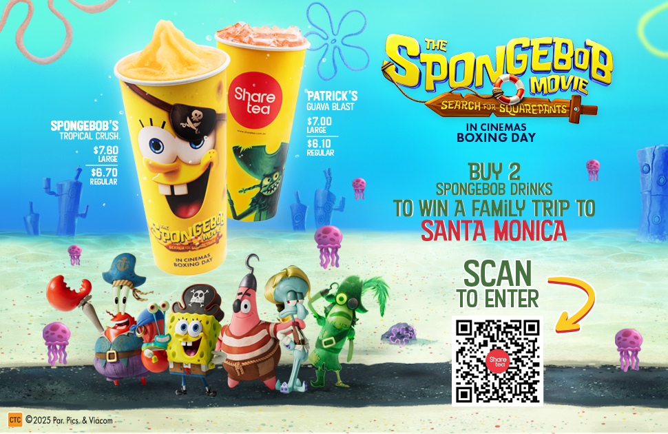Sharetea SpongeBob Campaign