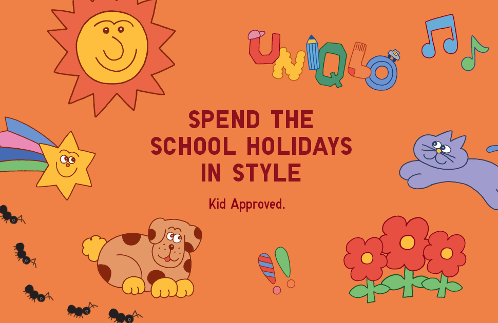Uniqlo | Spend The School Holidays In Style