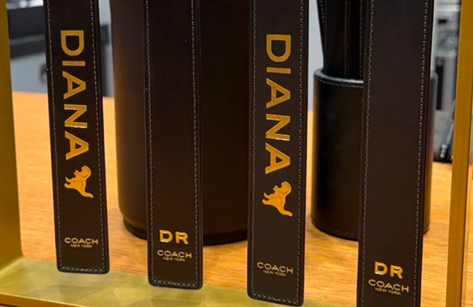 Coach | Monogrammed Bookmark