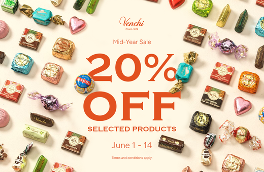 Venchi | Enjoy 20% Off Your Favourites