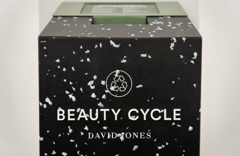 David Jones Sustainability: Beauty Cycle
