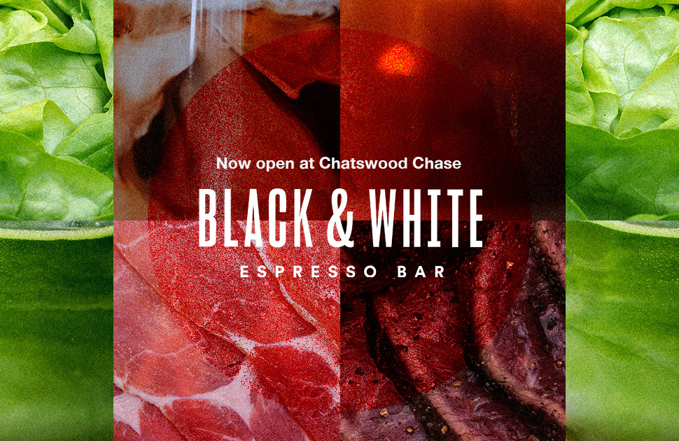 Black & White Espresso Bar — Opening at Chatswood Chase