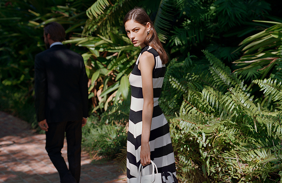 Polo Ralph Lauren Striped Monochrome Dress