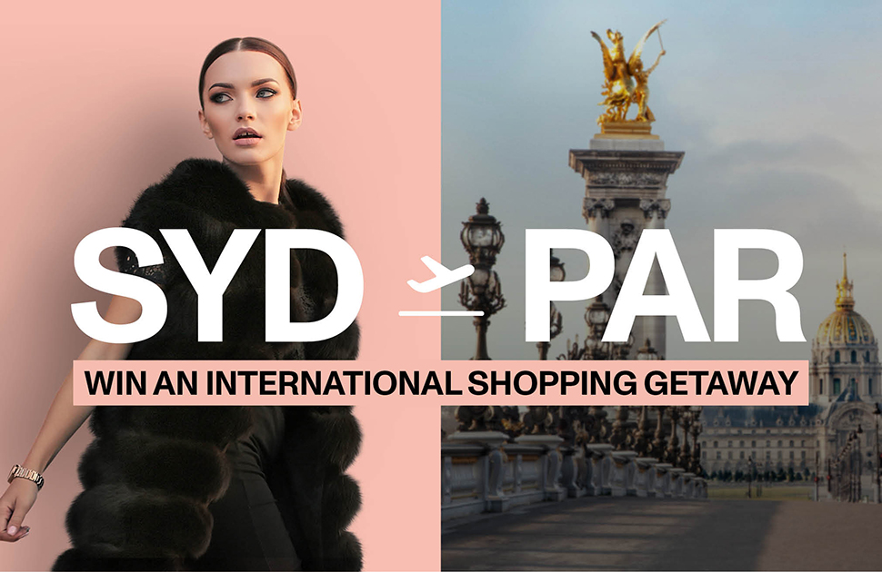 Win an international shopping getaway