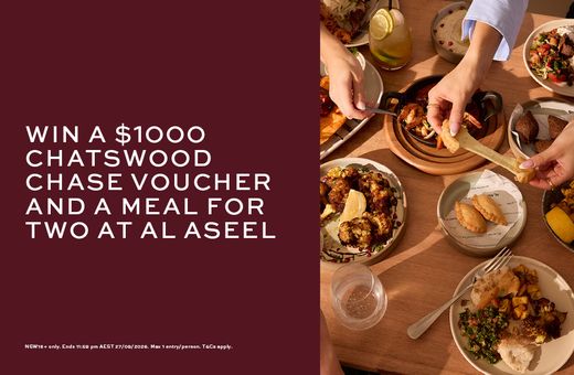 Win the Ultimate Lunch & Luxe Experience at Chatswood Chase