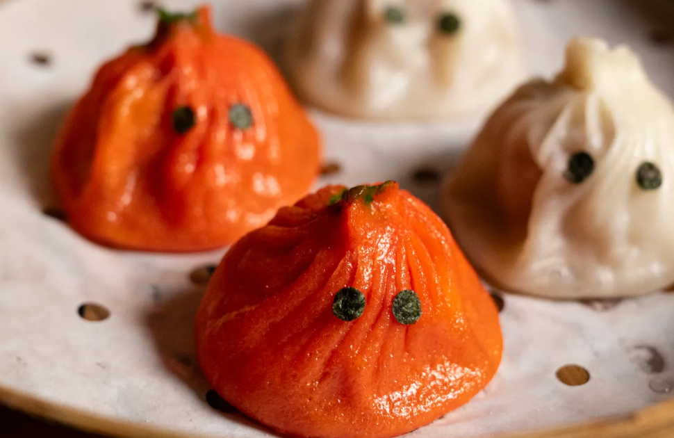 New Shanghai | Halloween Chocolate Ghost Dumplings