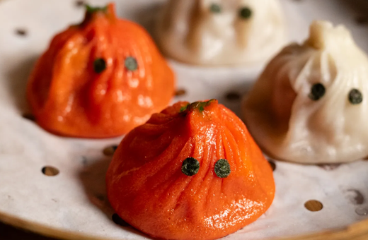 New Shanghai | Halloween Chocolate Ghost Dumplings
