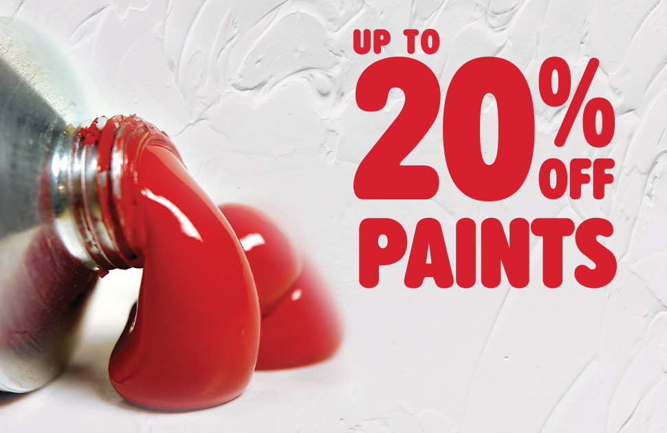 Eckersley’s Art & Craft: October Paint Sale