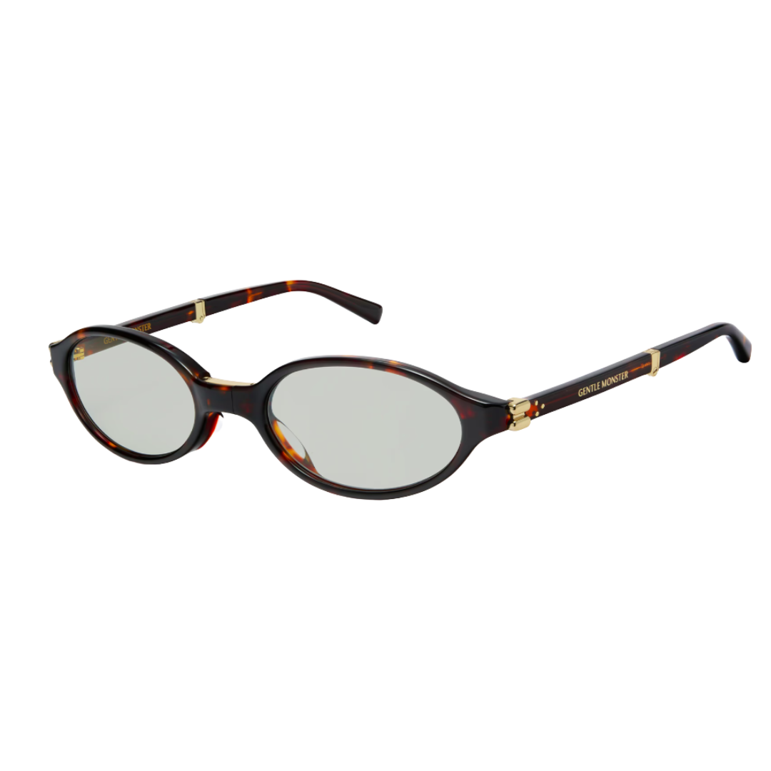 Oval Sunglasses in Tortoise Acetate