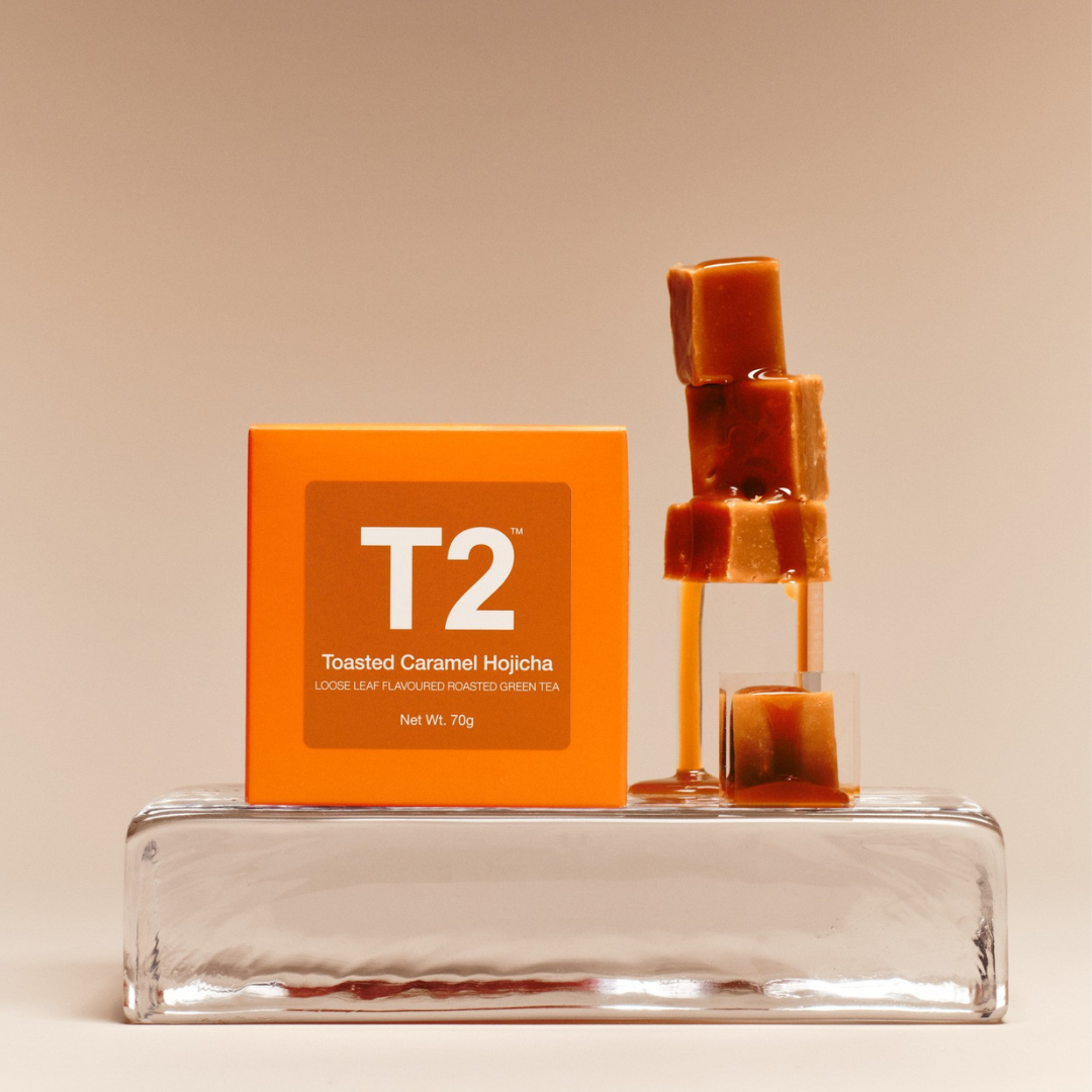 Toasted Caramel Hojicha 70g Cube