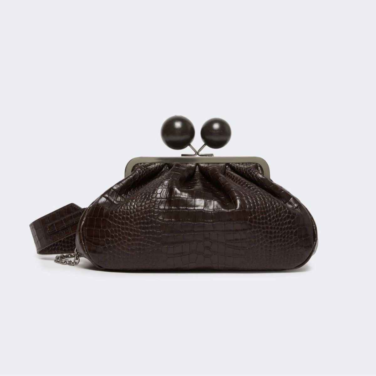 Weekend Max Mara - Medium Nappa Leather Pasticcino Bag - Brown