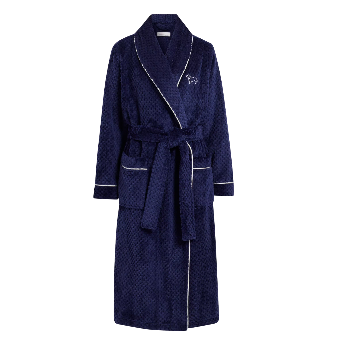 Peter Alexander - Navy Jacquard Gown