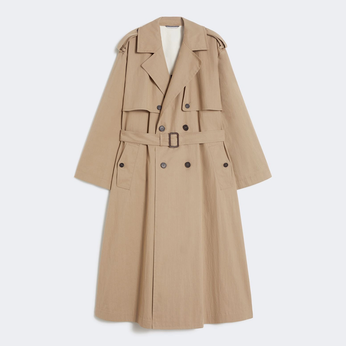 Max Mara - Flowing Cotton And Nylon Trench Coat