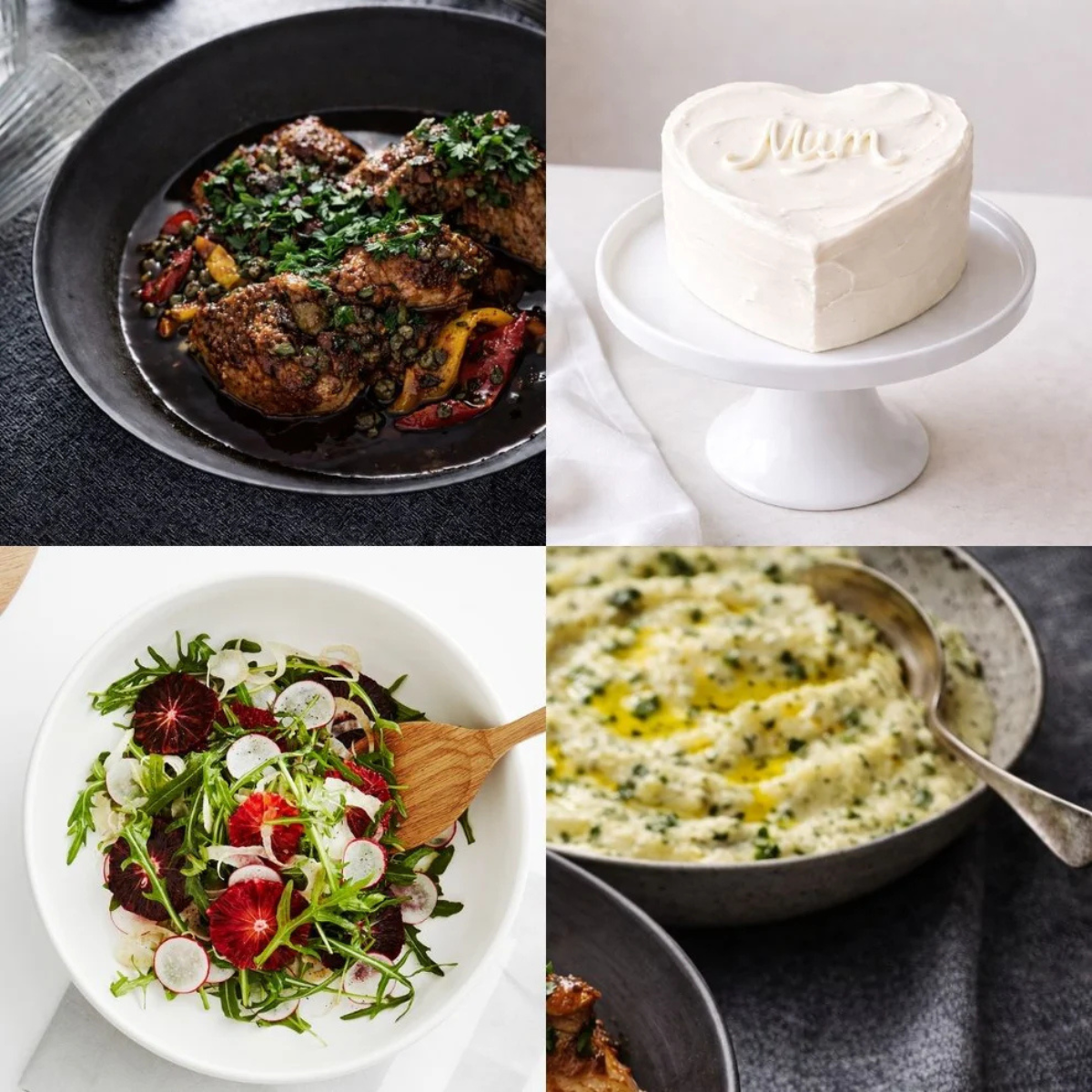 Blakeaway Mother's Day Menu