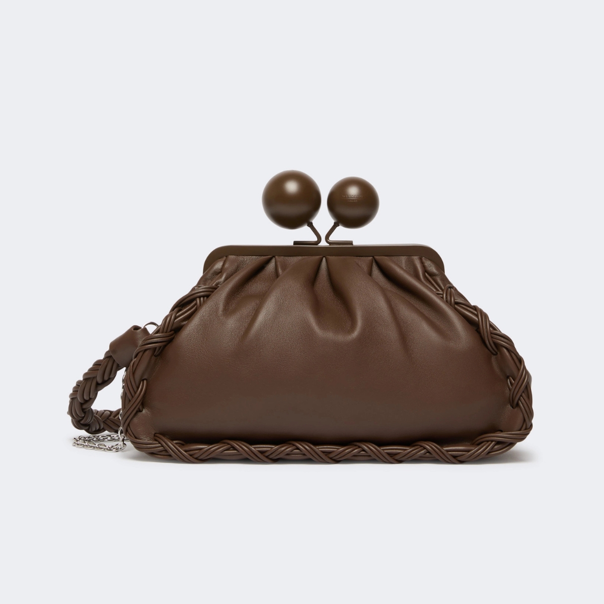 Weekend Max Mara - Medium Nappa Leather Pasticcino Bag - Brown