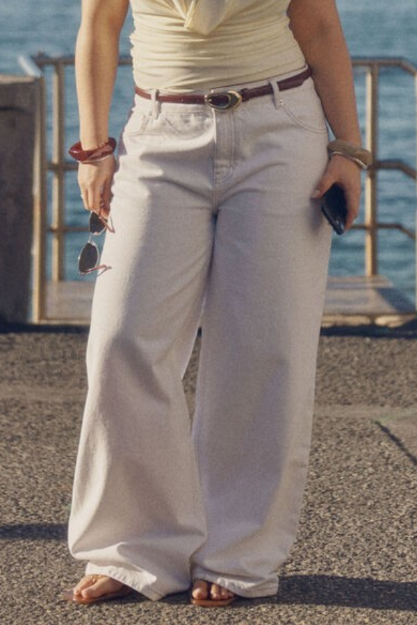 SUPRE | LOW-RISE BAGGY JEAN | $60