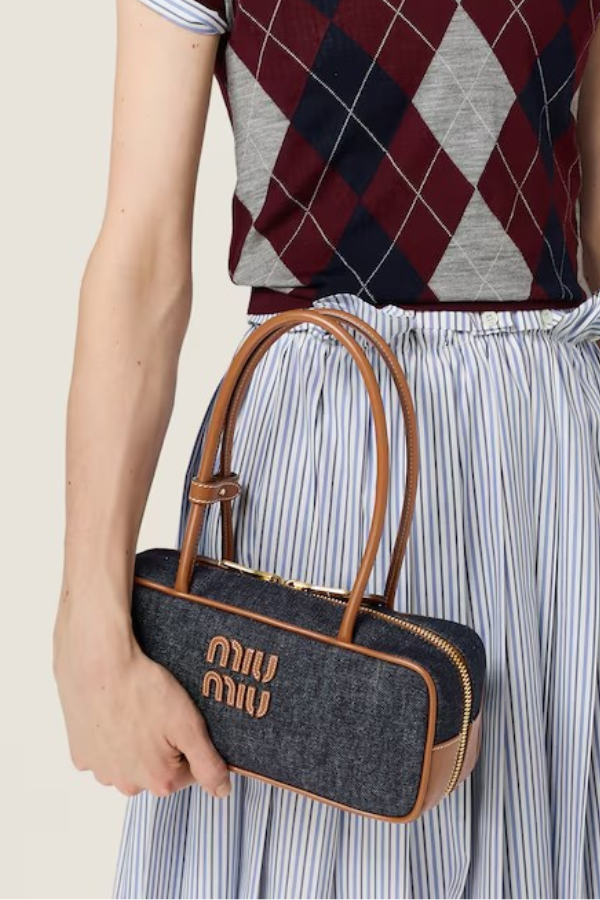 MIU MIU | BEAU DENIM BAG | $4750