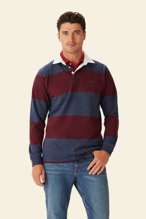 R.M. WILLIAMS  TWEEDALE RUGBY KNIT | $149