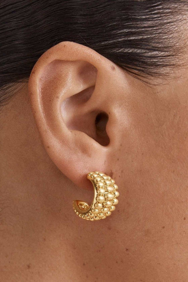 MIMCO | ULTIMATUM HUGGOE HOOP EARRINGS | $59.95
