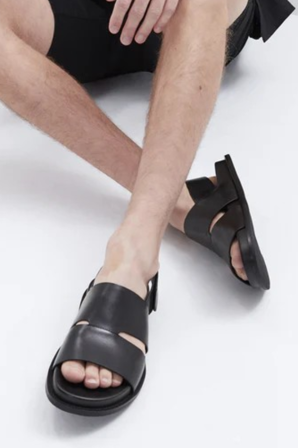 UNISON LIAM LEATH ER SANDAL |$159.95