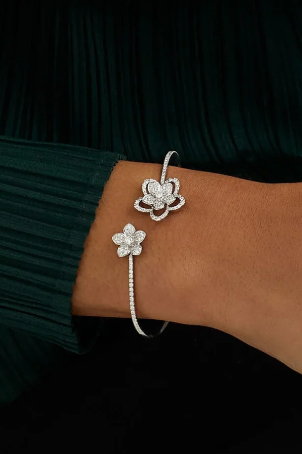 KENNEDY |FLOWER DIAMOND BANGLE | $535,500