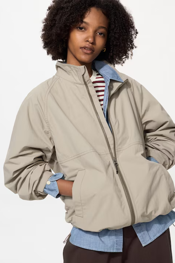 Windproof Stand Blouson