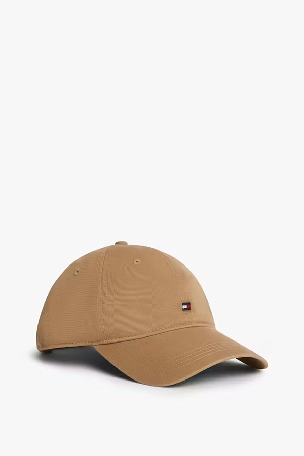 This baseball cap features a classic six-panel design finished with embroidered detailing, complemented by embossed branding on the metal adjuster.