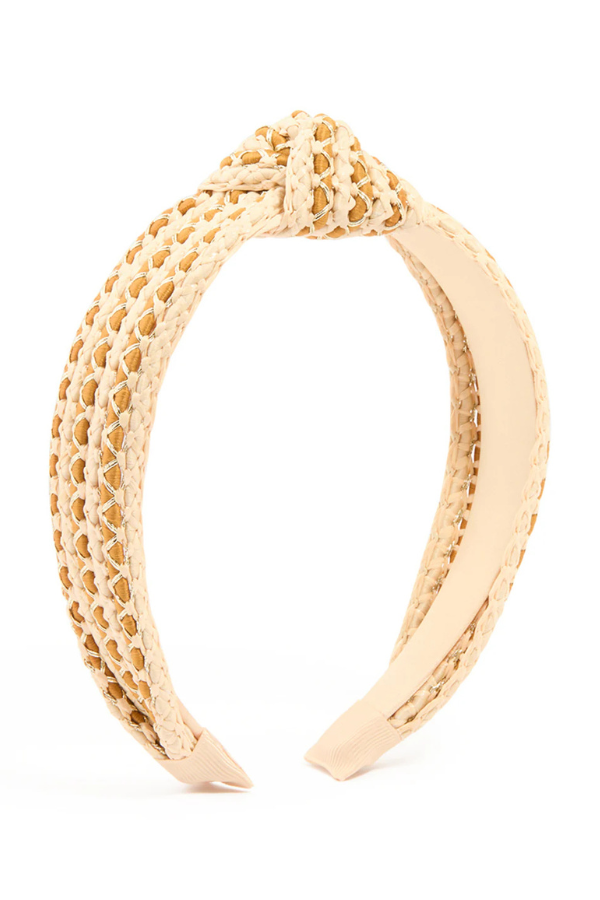 LOVISA | RAFFIA KNOT HEADBAND | $22.99