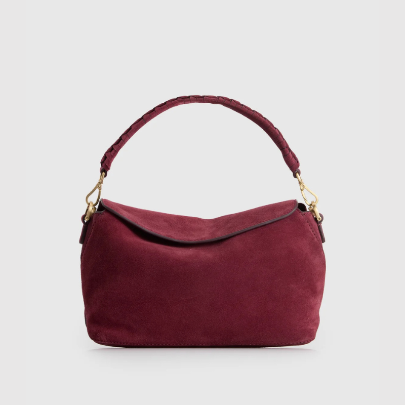 Strandbags - Evity Clara Suede Leather Grab Bag