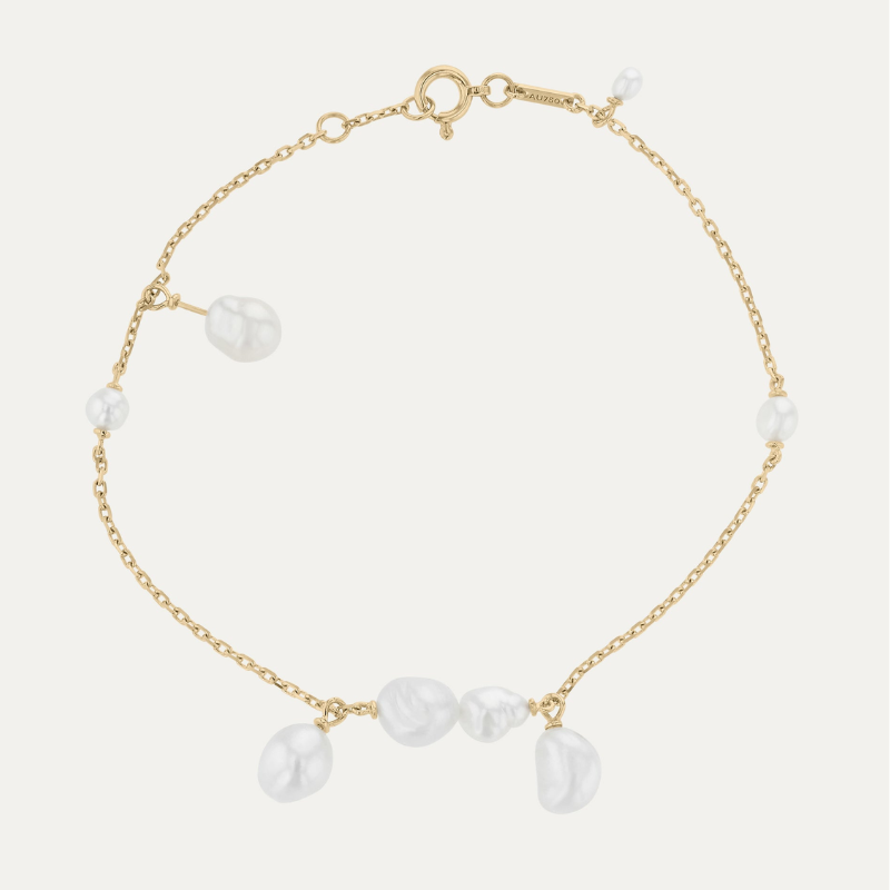 SARAH & SEBASTIAN - Keshi Pearl Bracelet