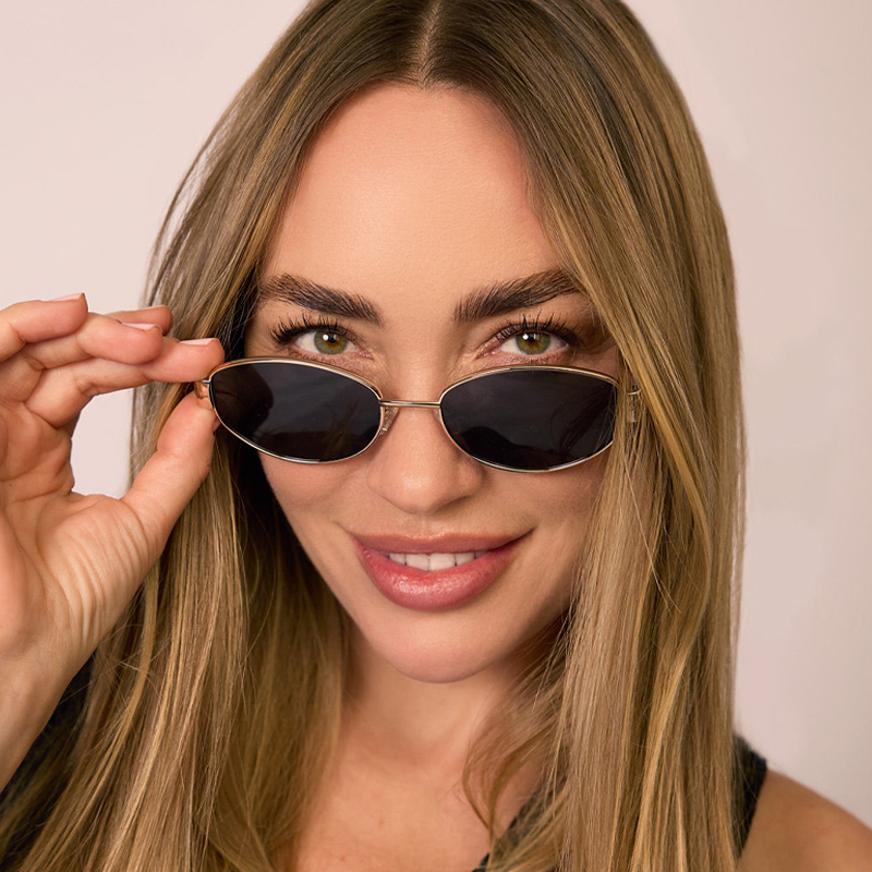 Oscar Wylee - Cruz Gold Sunglasses