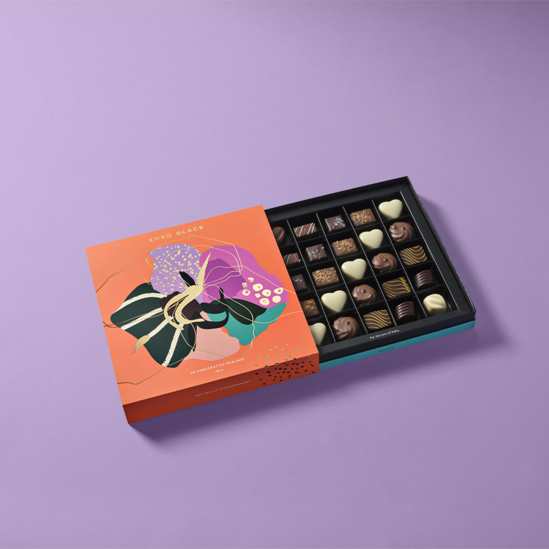 Koko Black 25 pc Chocolatier's Praline Collection