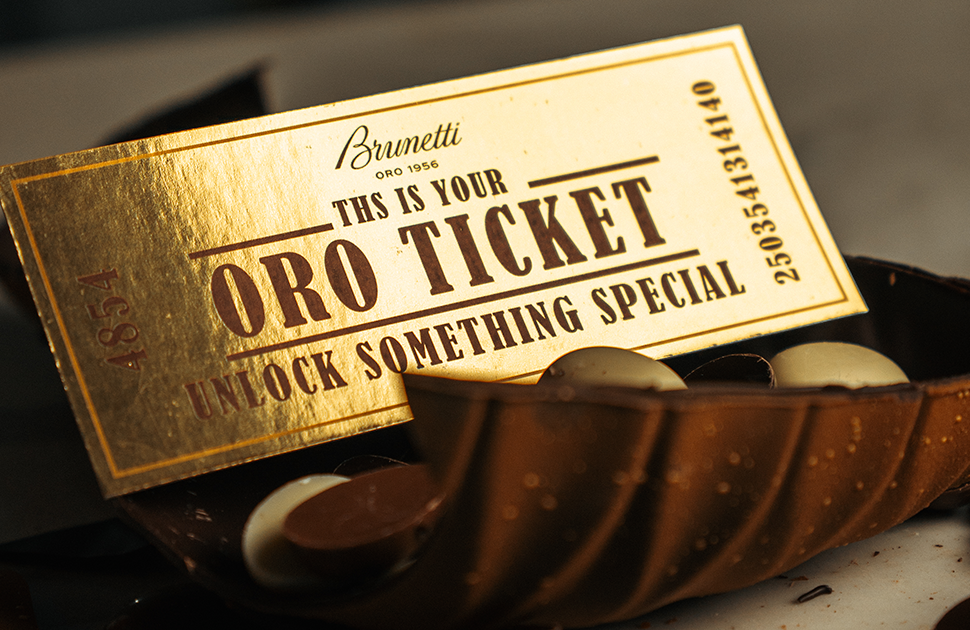 Brunetti Oro | Easter Eggs Golden Ticket