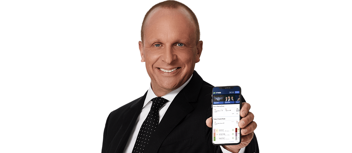 Talent promoting the Handicapping Tools