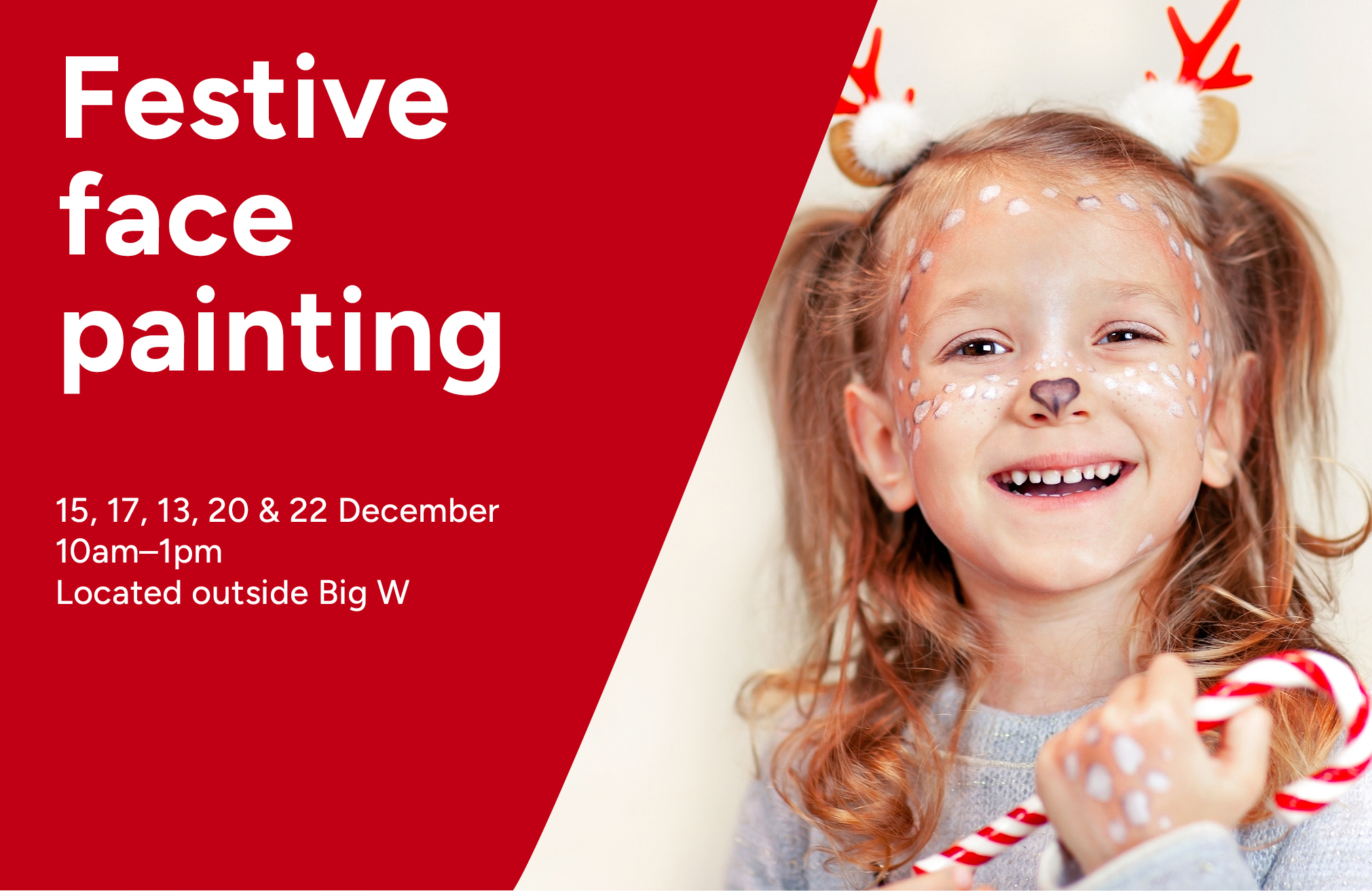 FREE Festive Face Painting! 