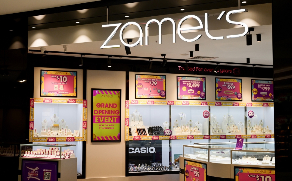 Zamels Jewellers Opens at Warwick Grove