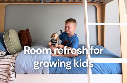 Easy ways to update a kid’s bedroom