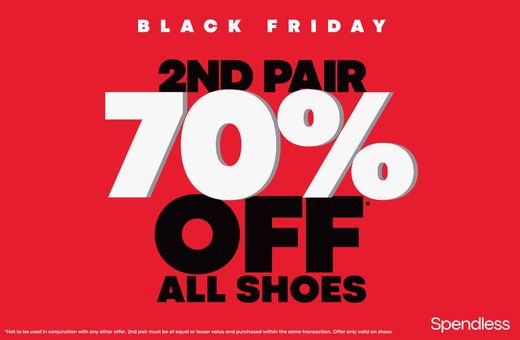 Spendless Shoes Black Friday Sale
