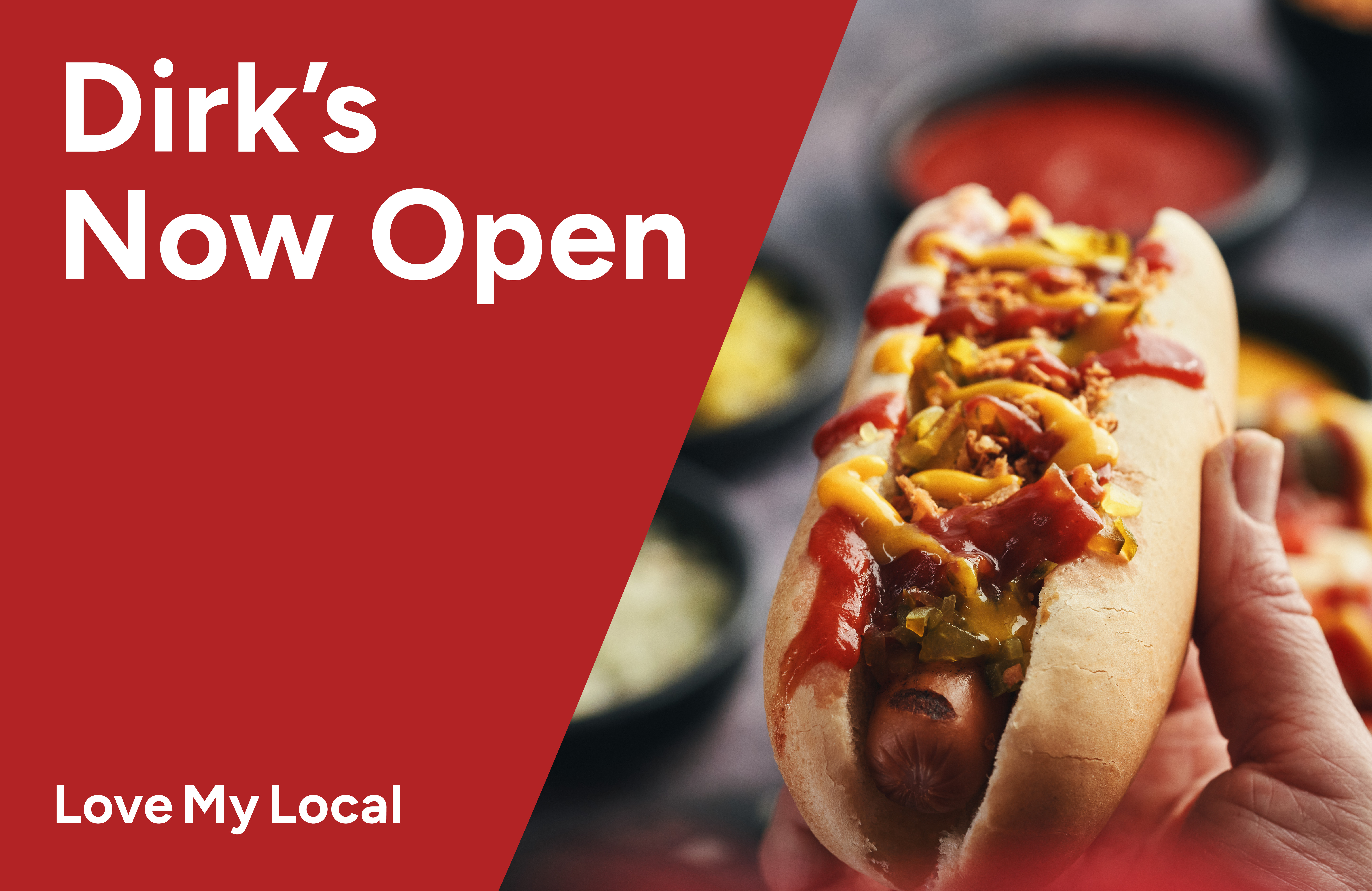 Dirk's Now Open