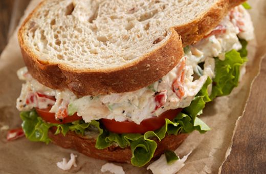 Creamy Chicken Sandwiches