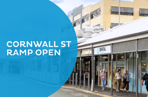 Cornwall Street Entry Ramp Open